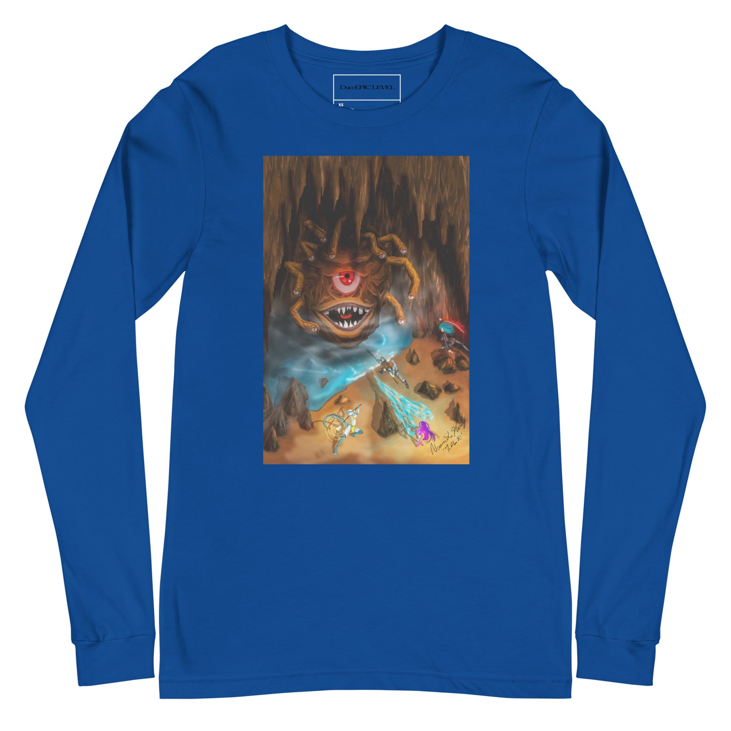 Beholder Party Fight Unisex Long Sleeve Tee