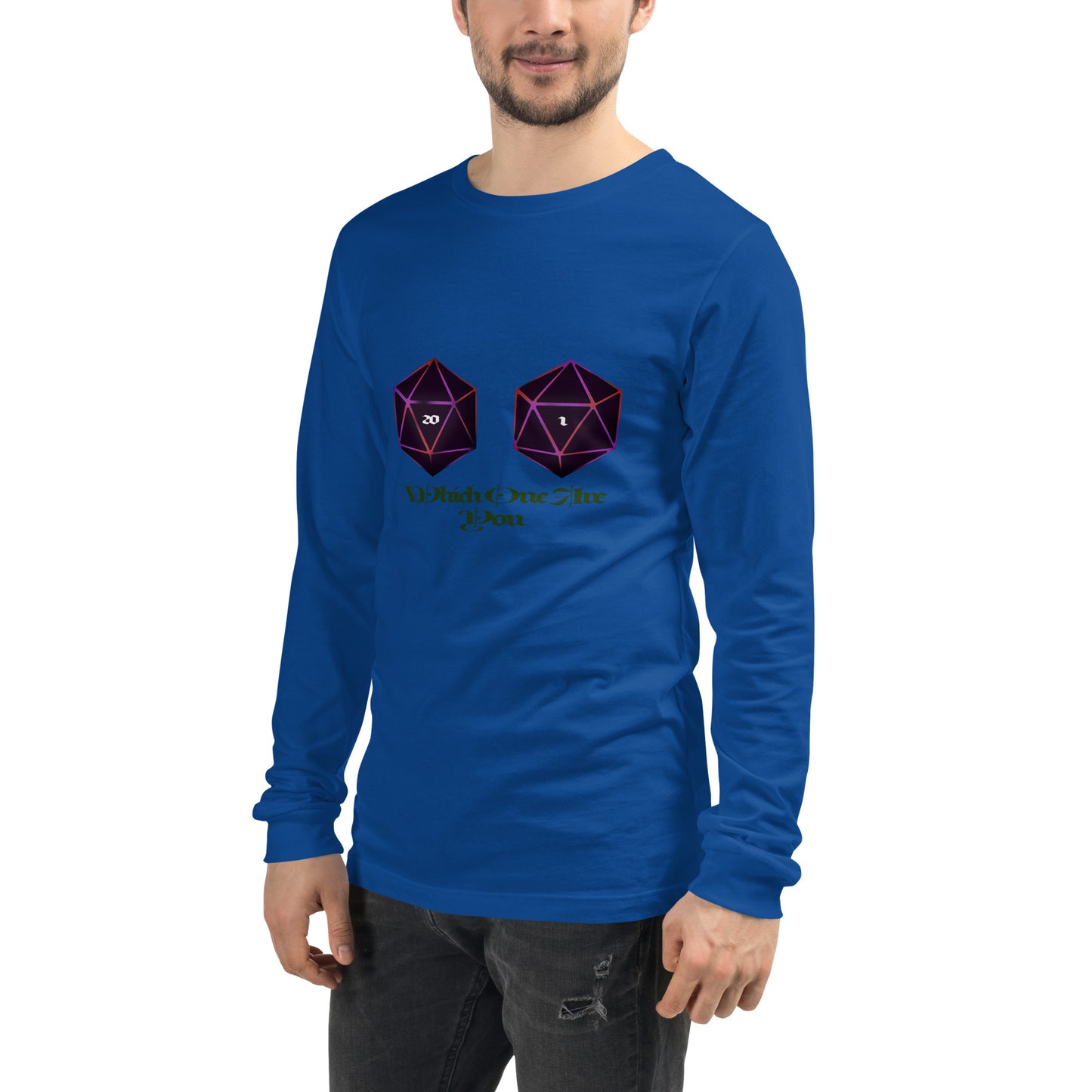 Which one Are You Unisex Long Sleeve Tee