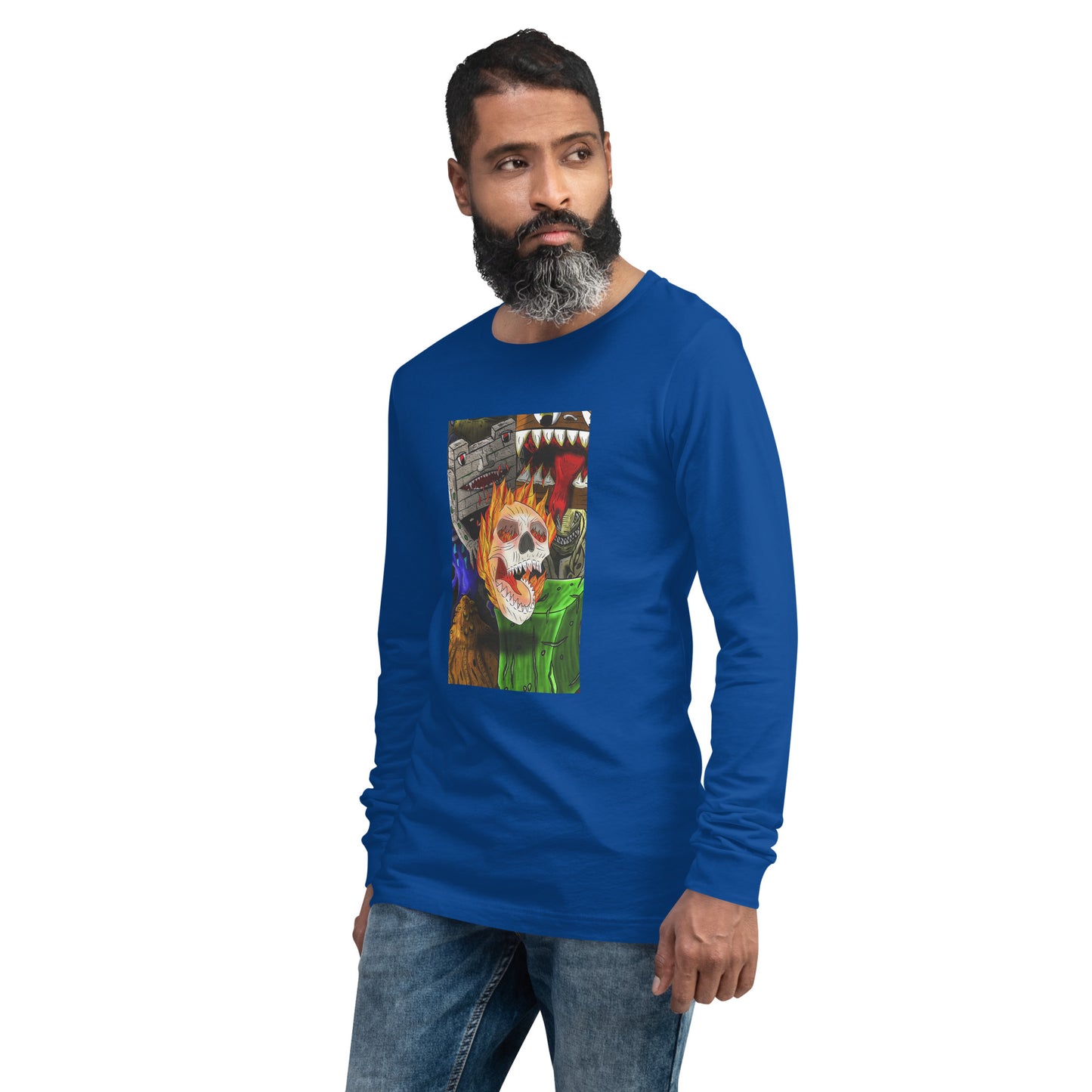 Classic Monster Collection Unisex Long Sleeve Tee