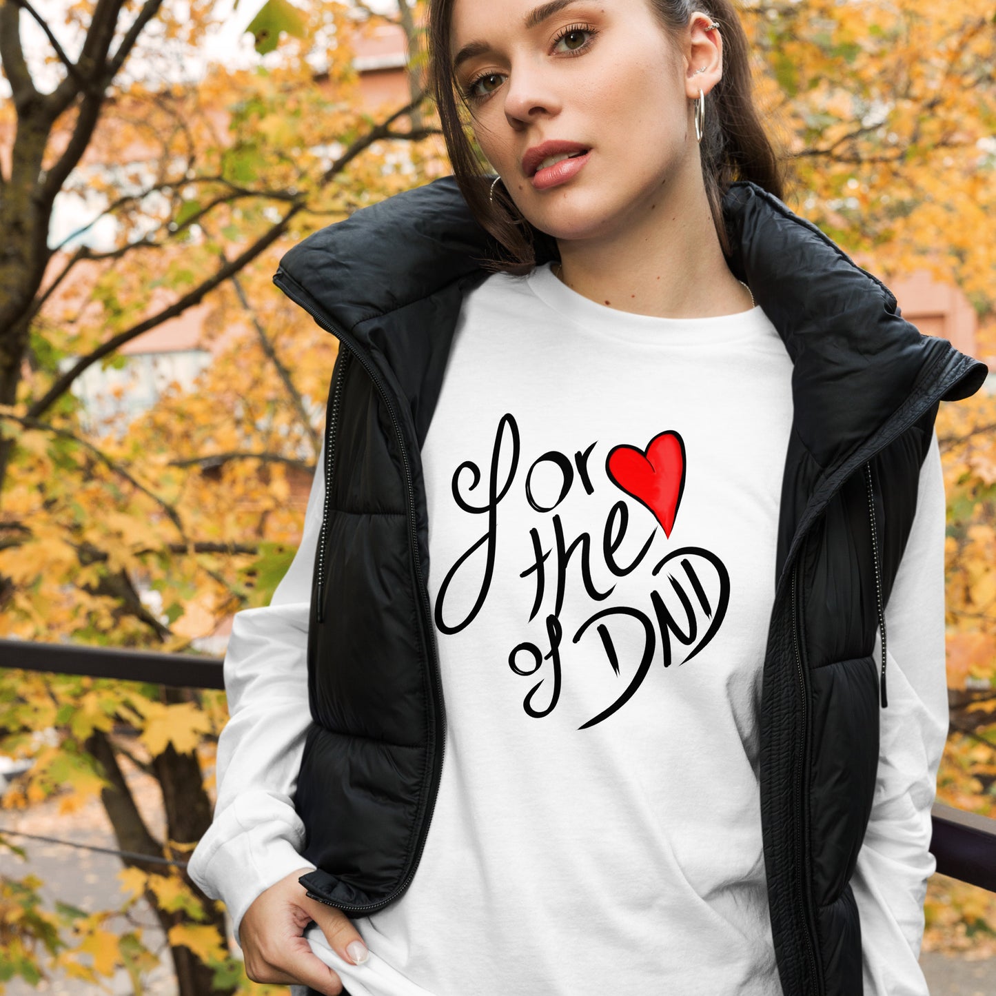 For the Love of DND Unisex Long Sleeve Tee