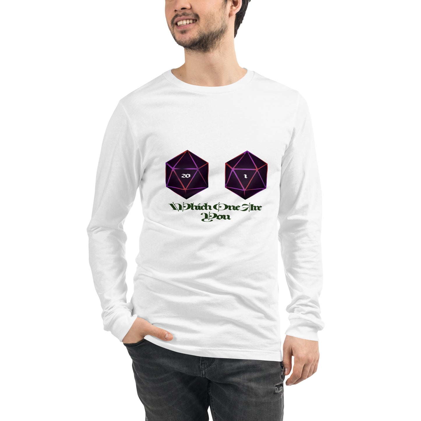 Which one Are You Unisex Long Sleeve Tee
