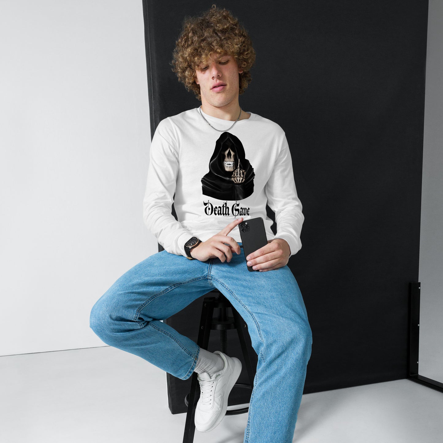 Fuck You Death Save Unisex Long Sleeve Tee