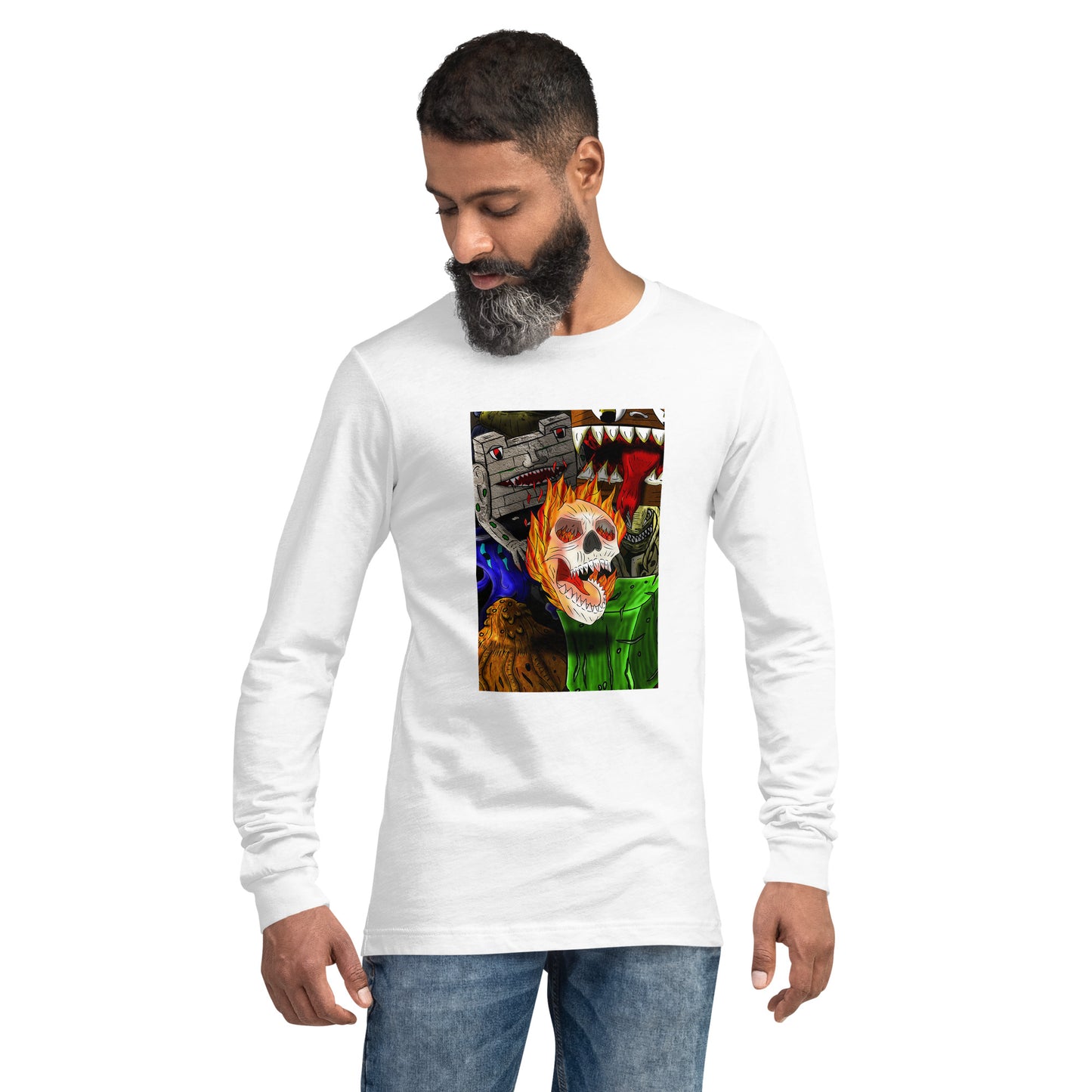 Classic Monster Collection Unisex Long Sleeve Tee