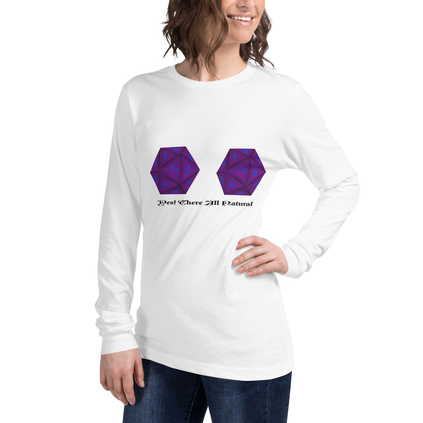 Yes! There all Natural Unisex Long Sleeve Tee
