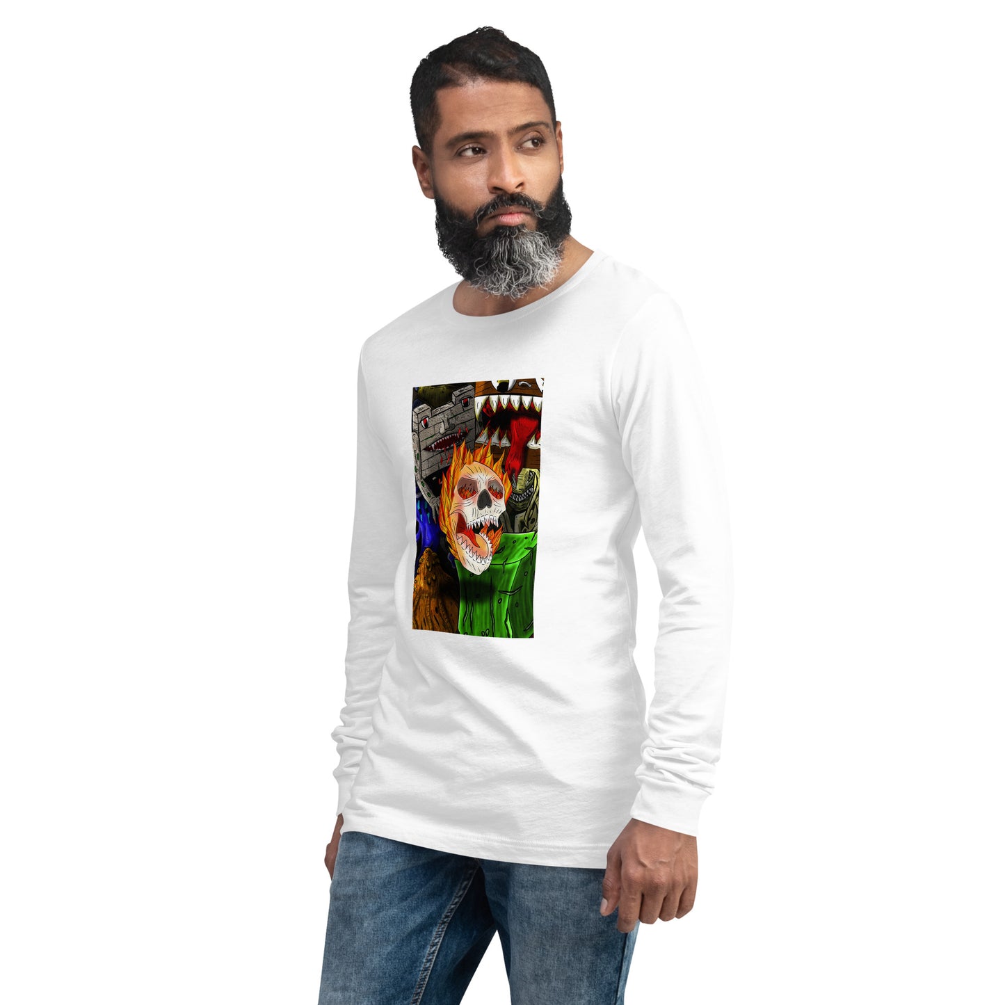 Classic Monster Collection Unisex Long Sleeve Tee