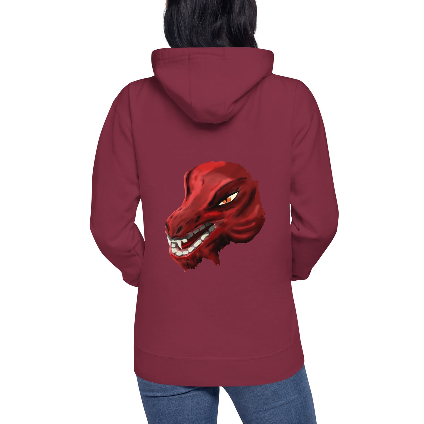 Demon Kobold Head Unisex Hoodie