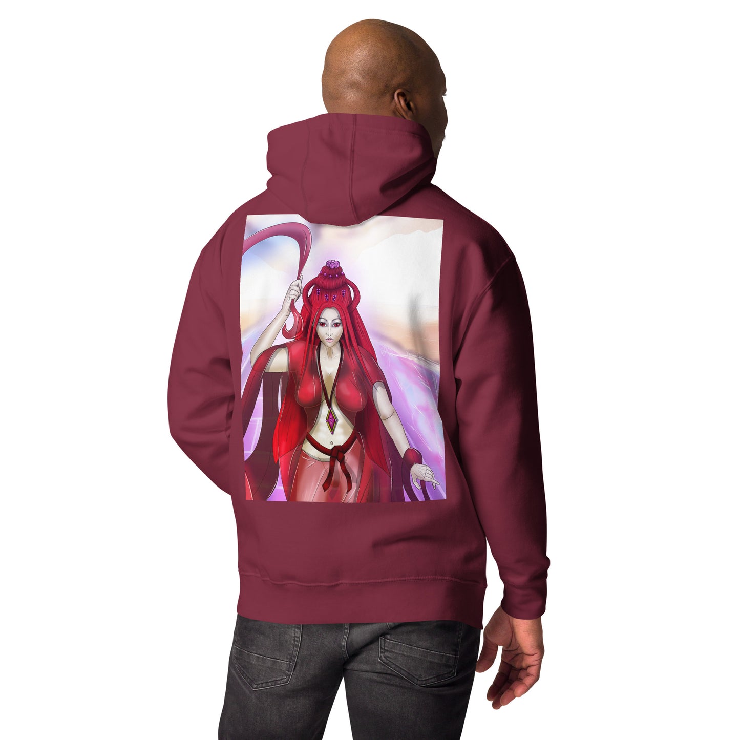 Scarlet Silk Princess Unisex Hoodie