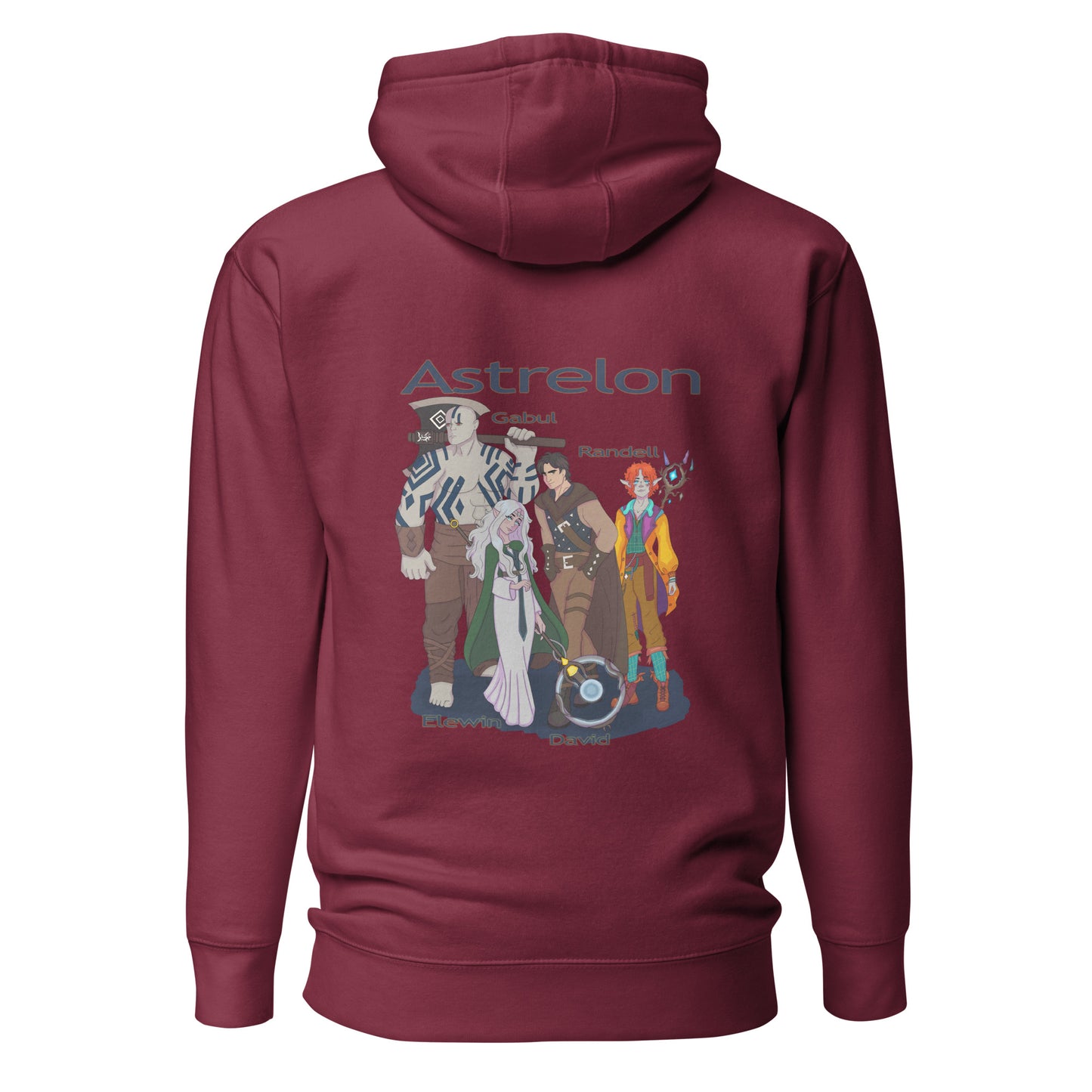 Astrelon Party Figures Unisex Hoodie
