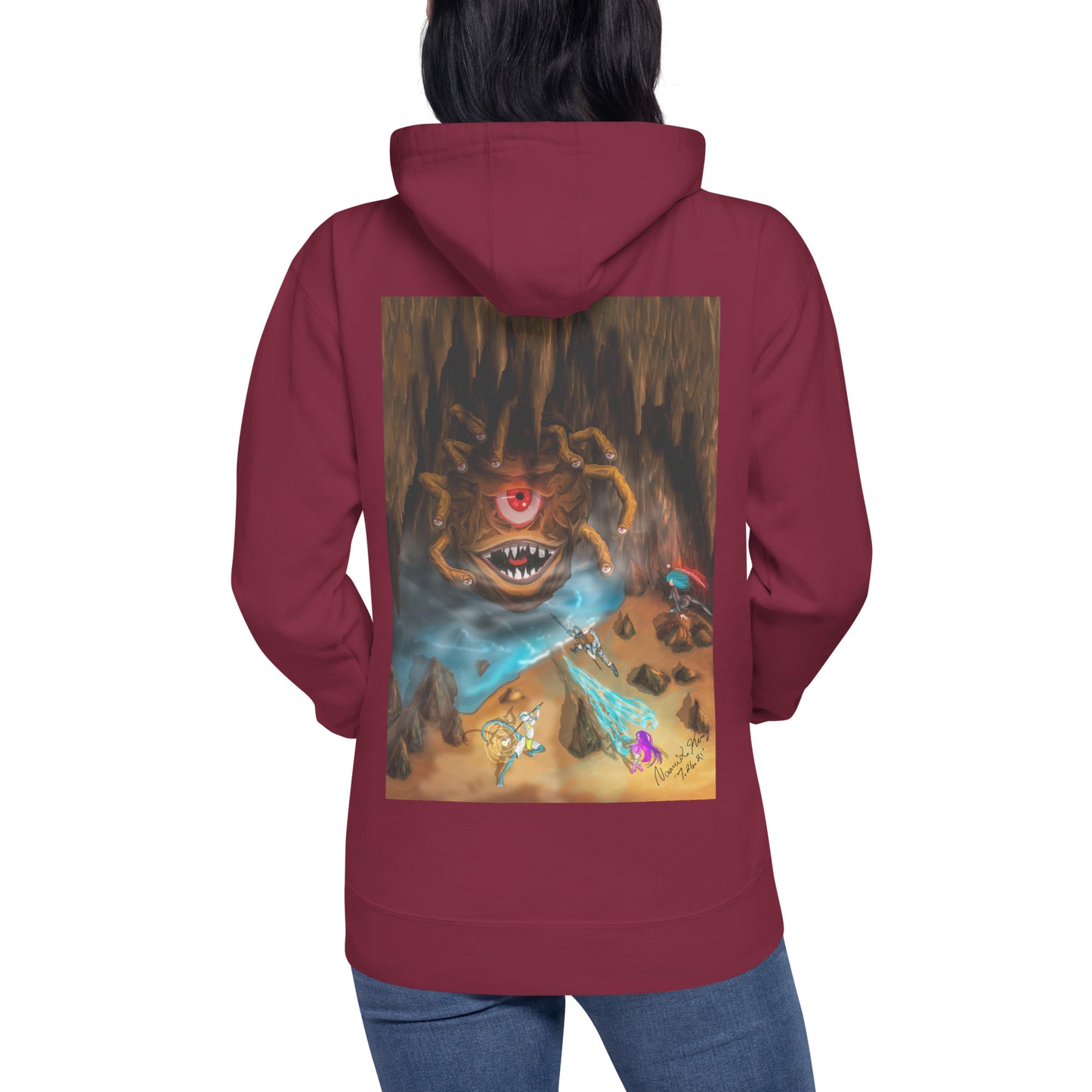 Beholder Party Fight Unisex Hoodie