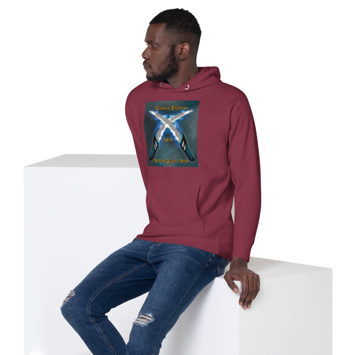 These Blades will Take Your Life Unisex Hoodie