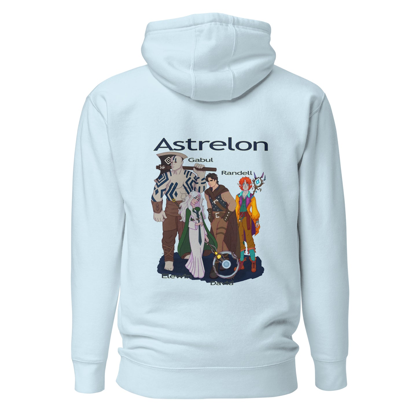 Astrelon Party Figures Unisex Hoodie