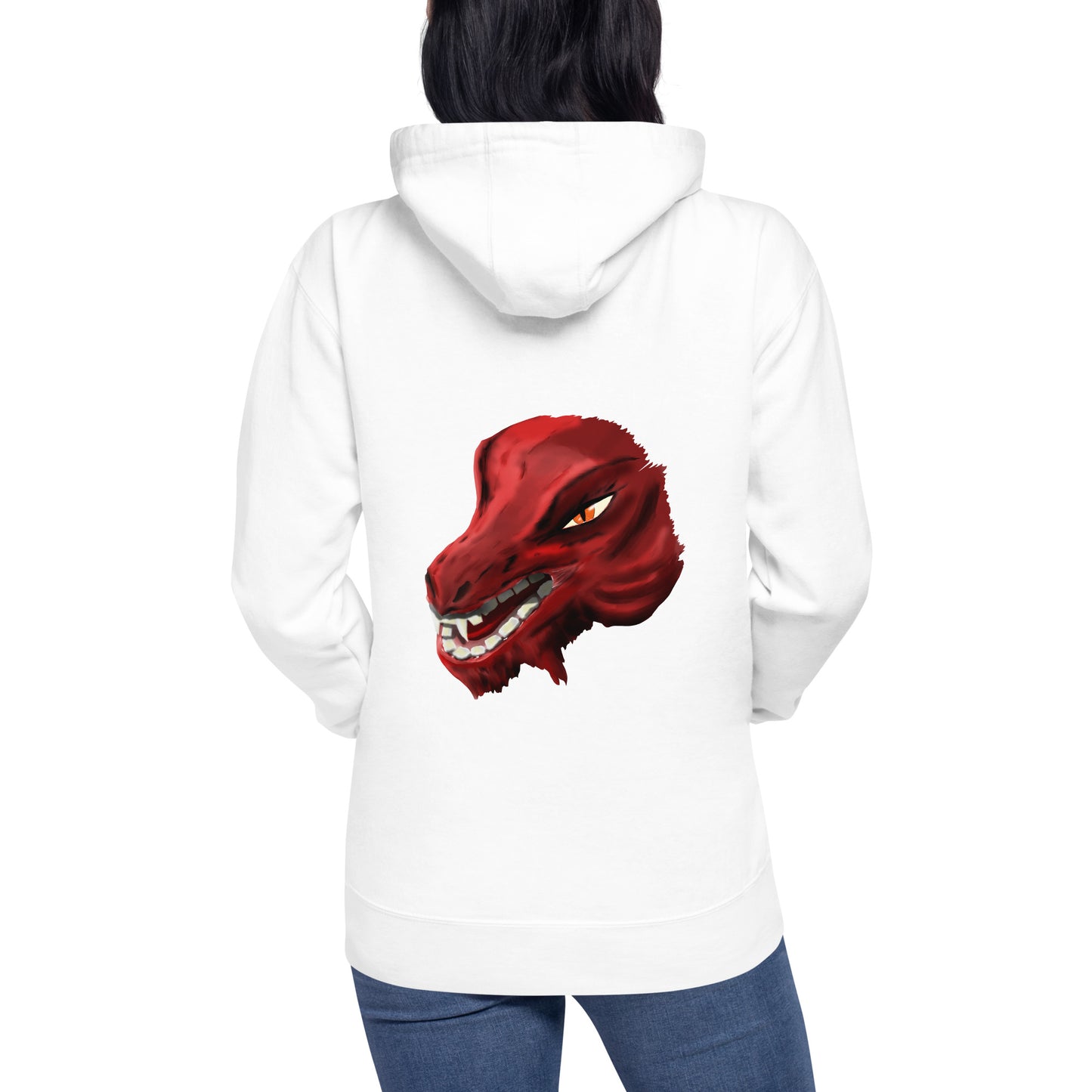Demon Kobold Head Unisex Hoodie