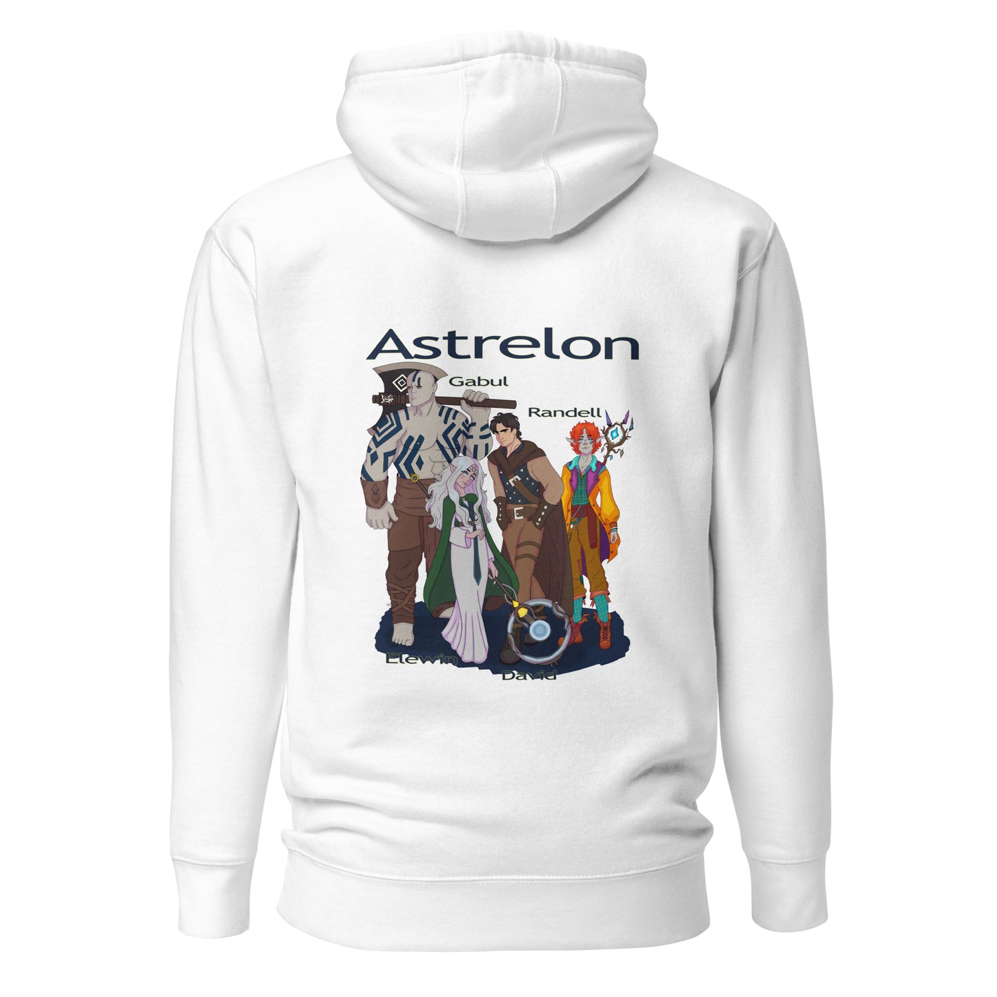 Astrelon Party Figures Unisex Hoodie