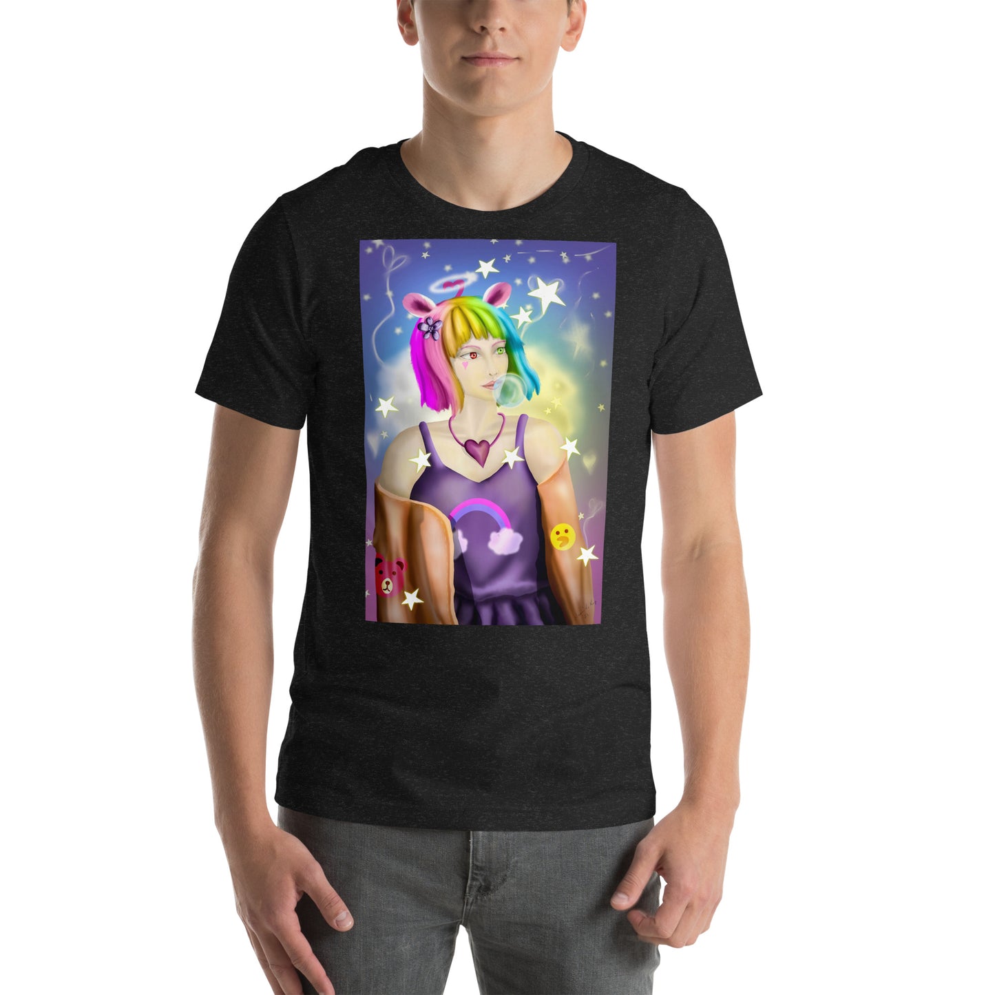 Bunny Bear Character Unisex t-shirt