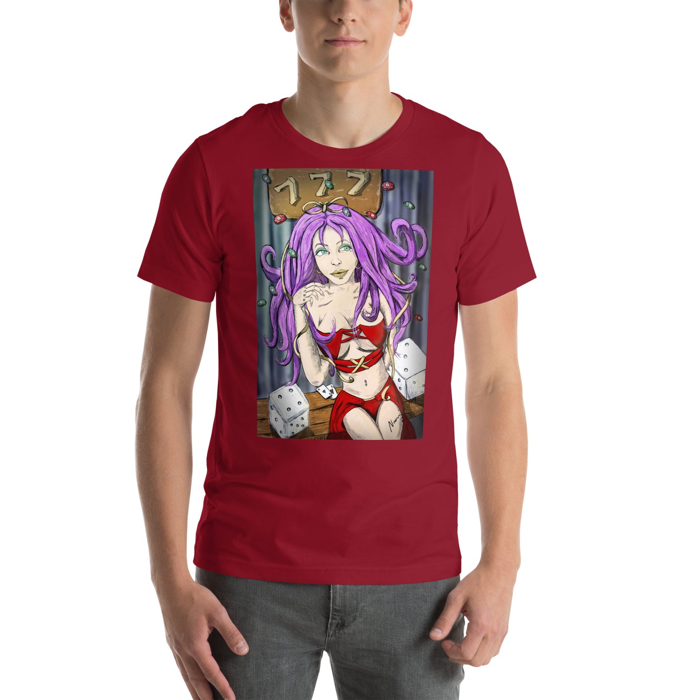 Gambling Girl (Lucky) Unisex T-shirt