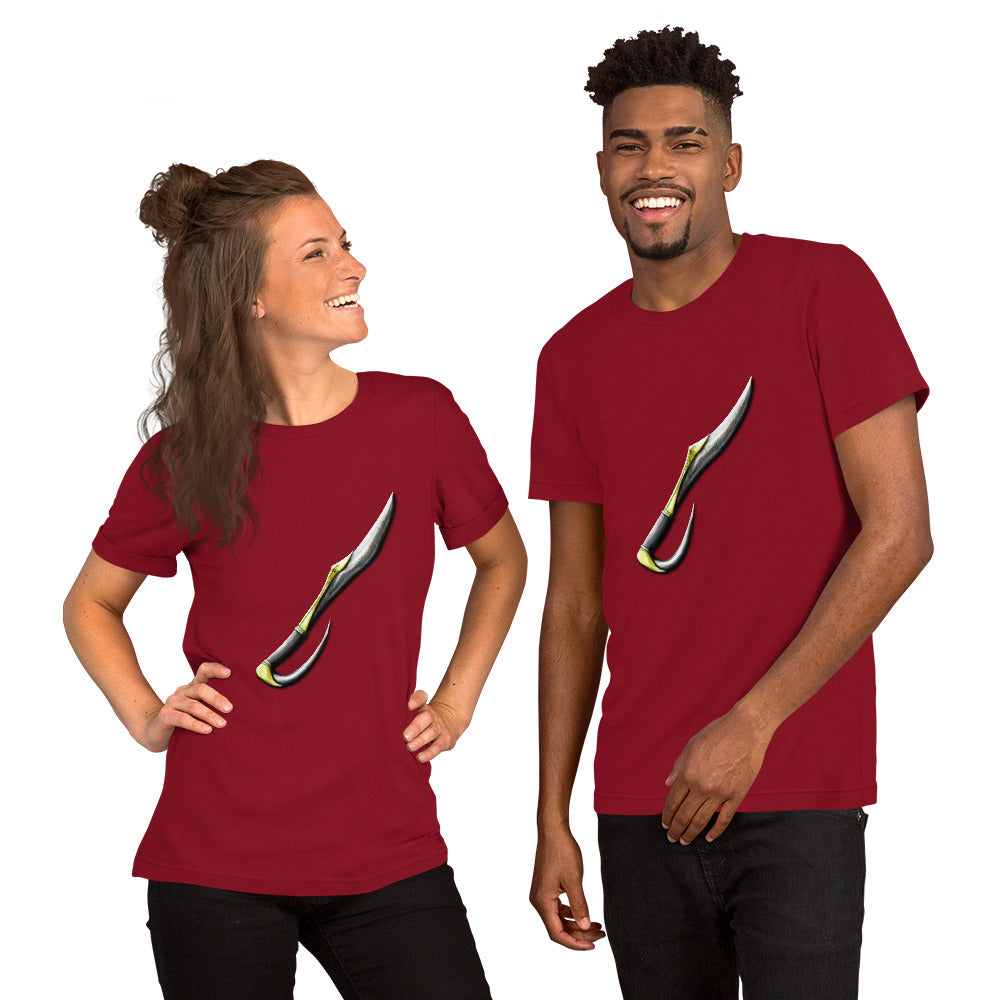 Golden Elven Shortsword Unisex t-shirt