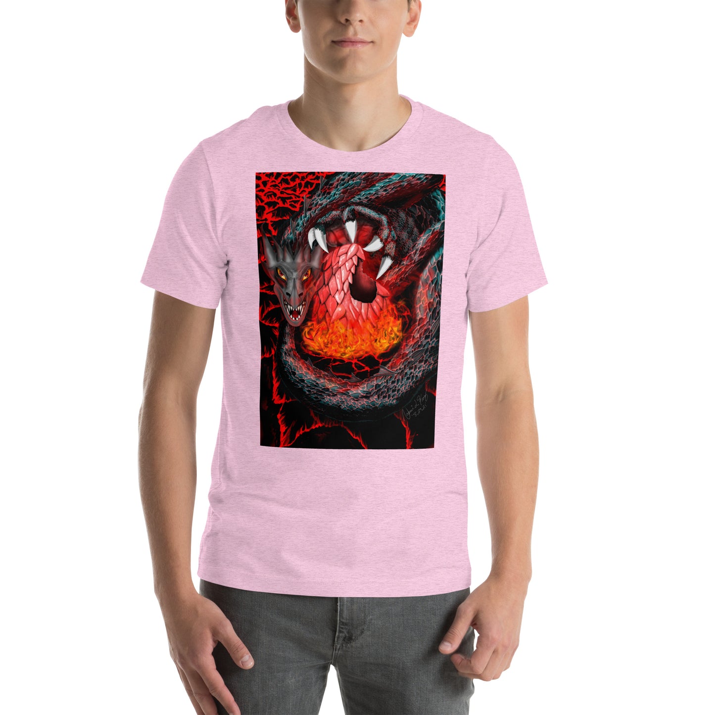 Black Dragon Hunting of Prey Unisex T-shirt