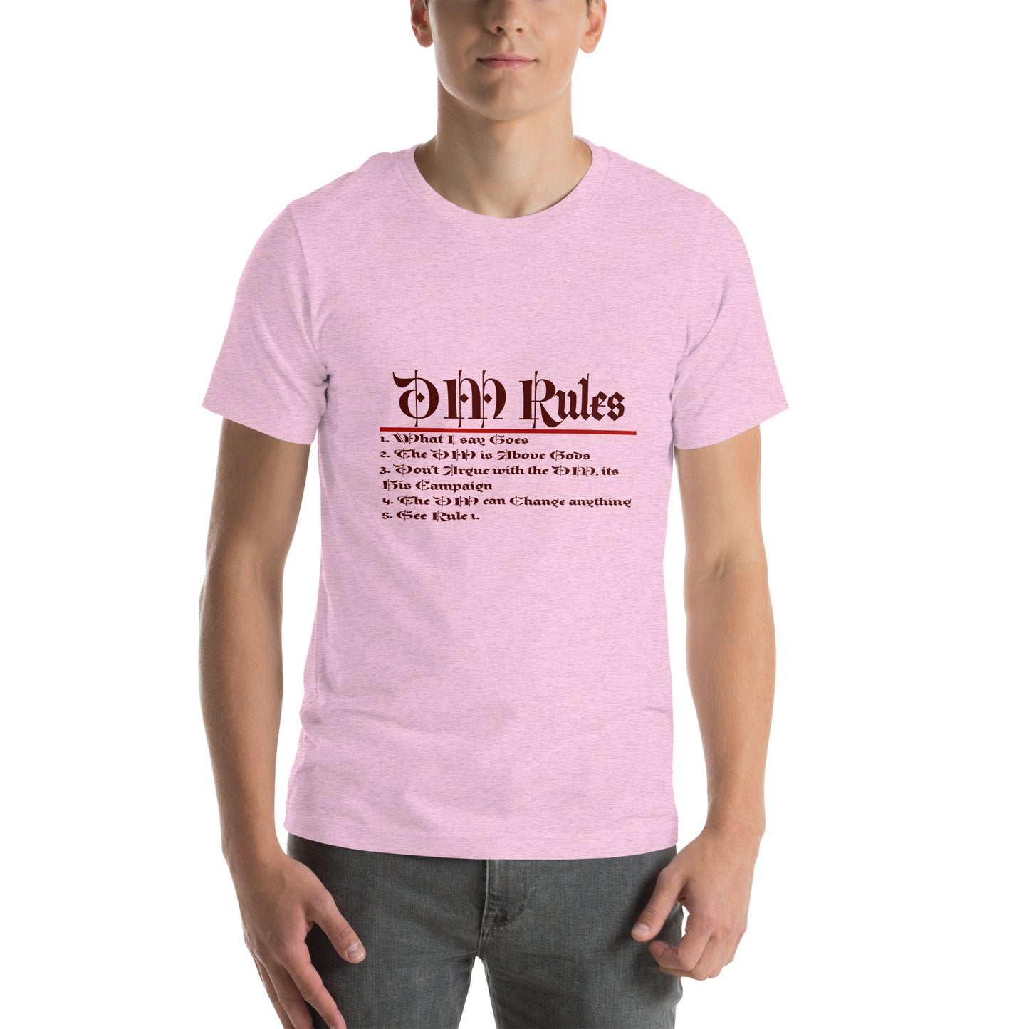 DM Rules Unisex t-shirt