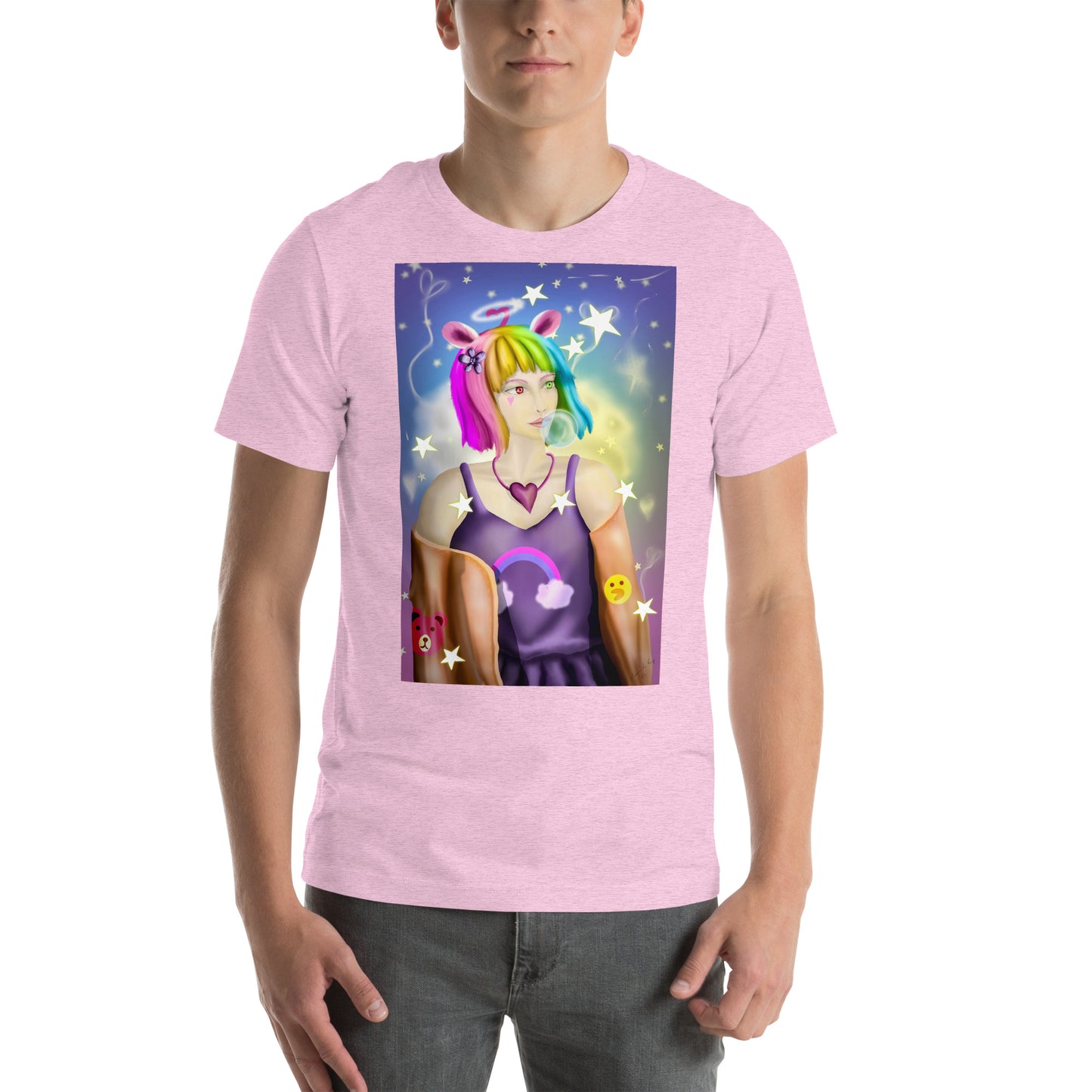 Bunny Bear Character Unisex t-shirt