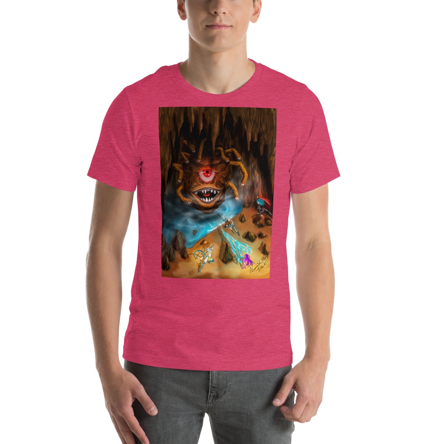 Beholder Party Fight Unisex T-shirt
