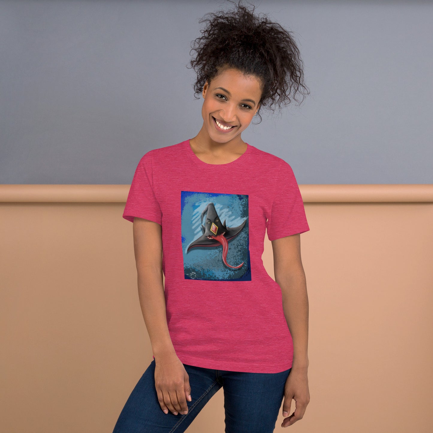 Charlie the Mimic Unisex t-shirt