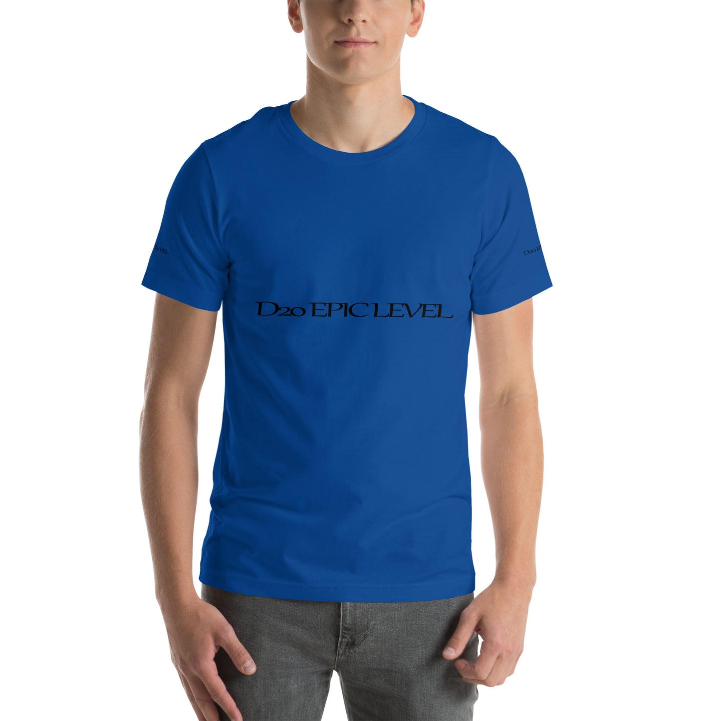 D20 Epic Level Logo Unisex T-shirt