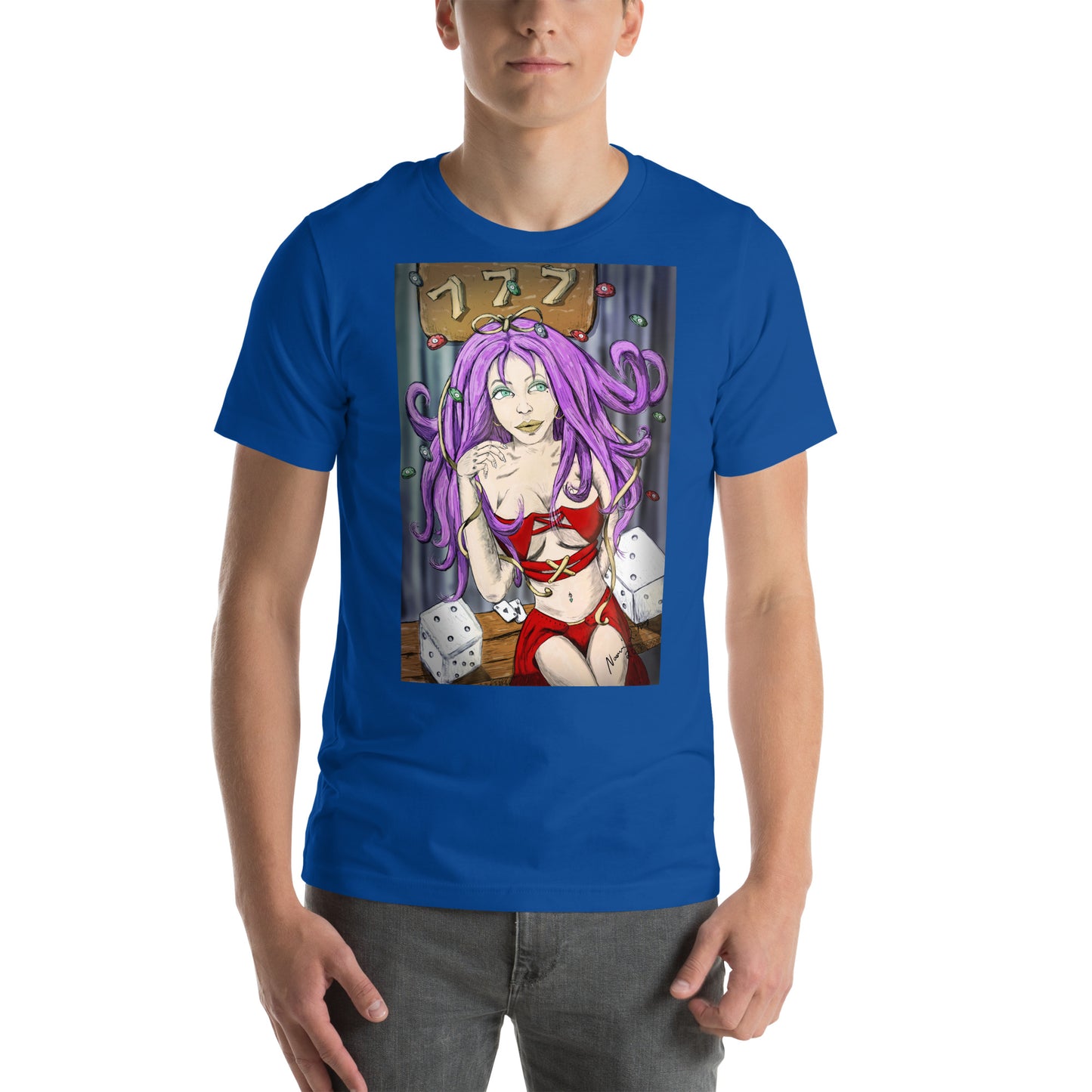 Gambling Girl (Lucky) Unisex T-shirt