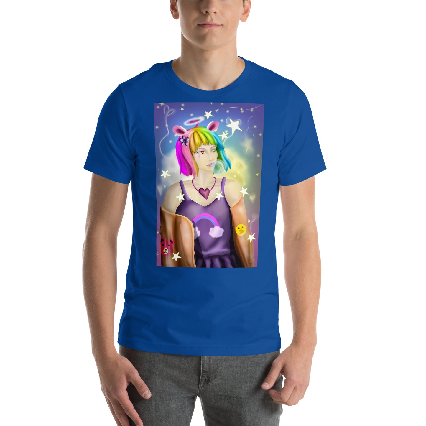 Bunny Bear Character Unisex t-shirt