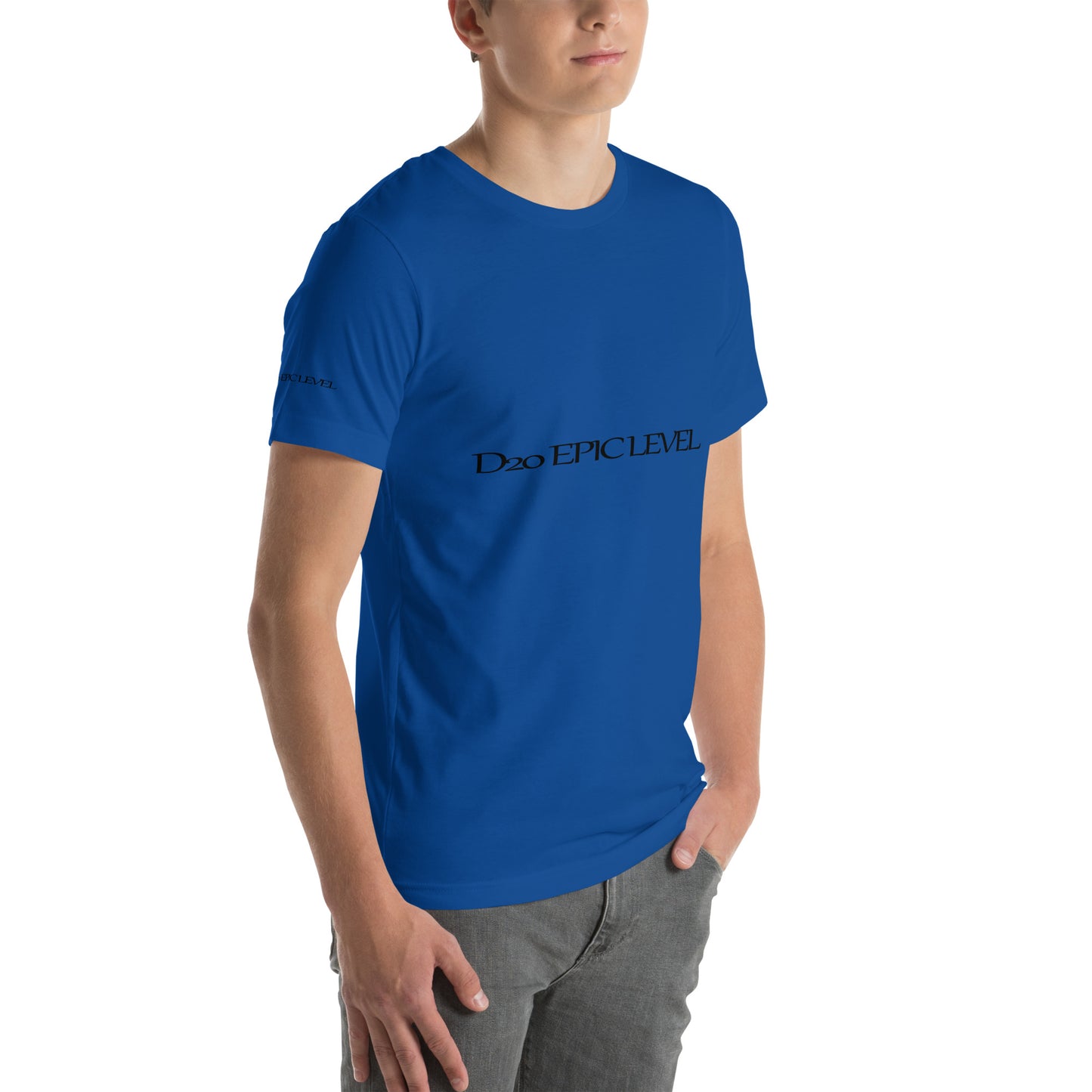 D20 Epic Level Logo Unisex T-shirt