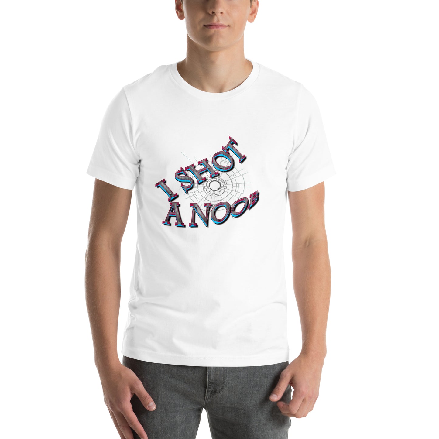 I shot a Noob Unisex T-shirt
