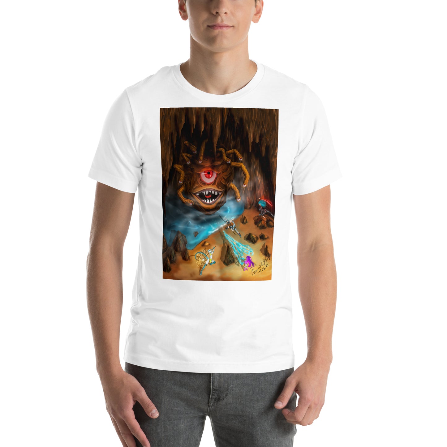 Beholder Party Fight Unisex T-shirt