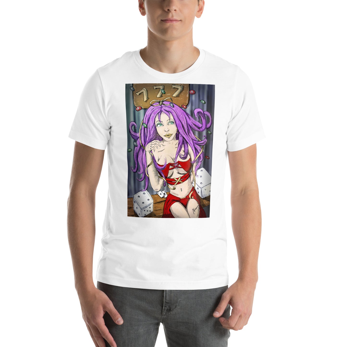 Gambling Girl (Lucky) Unisex T-shirt