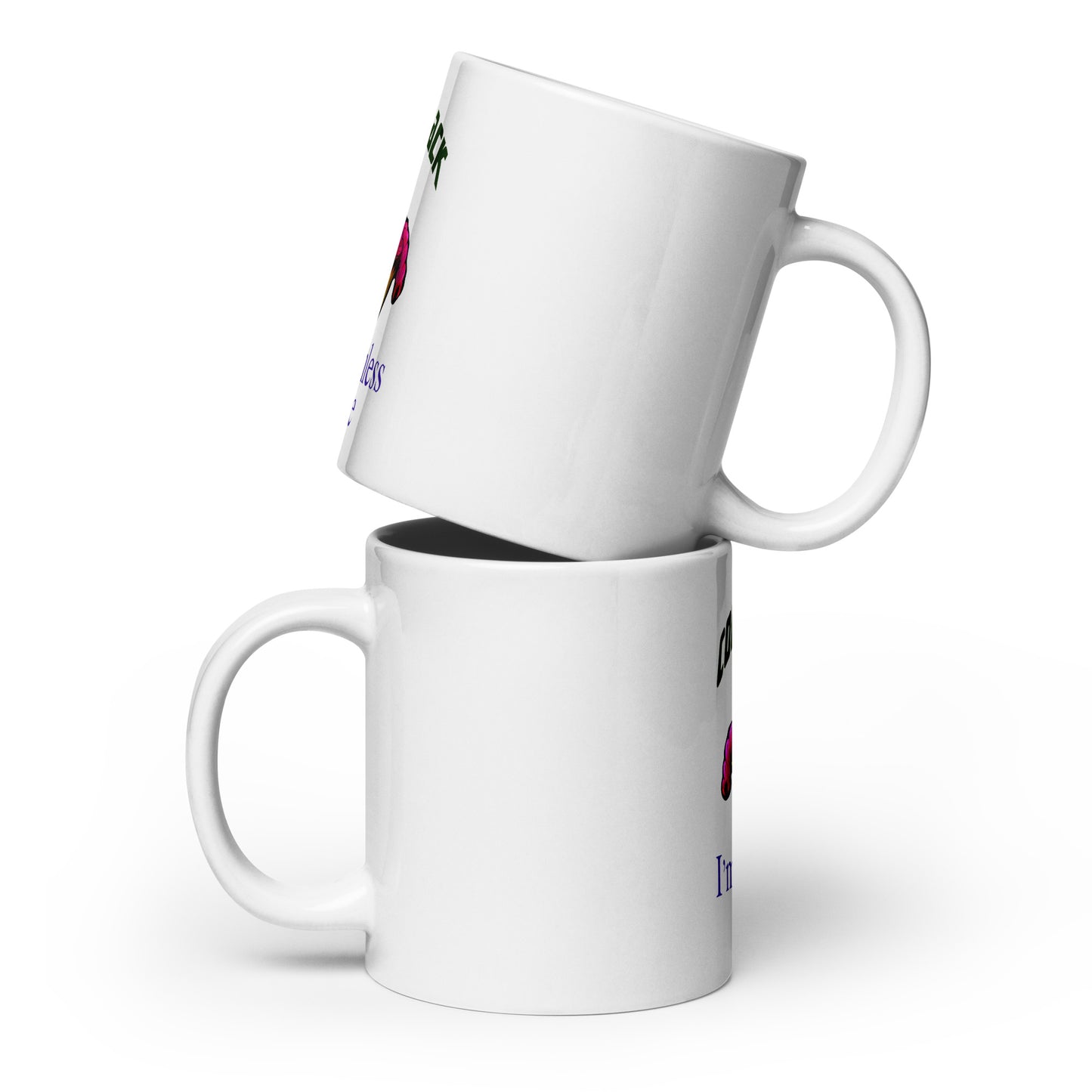 Harmless Cupcake White glossy mug