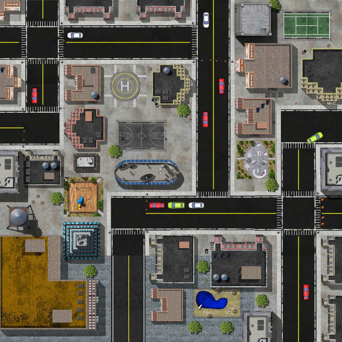 Iconic Rp Mini Map 12 Free Map Collection – Sample of the Epic 456 Map Set – D20 Epic Level