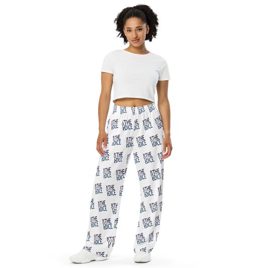 Roll the Dice All-over print unisex wide-leg pants