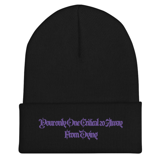 Only One Critical Cuffed Beanie