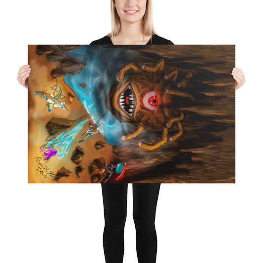 Beholder Party Fight Poster