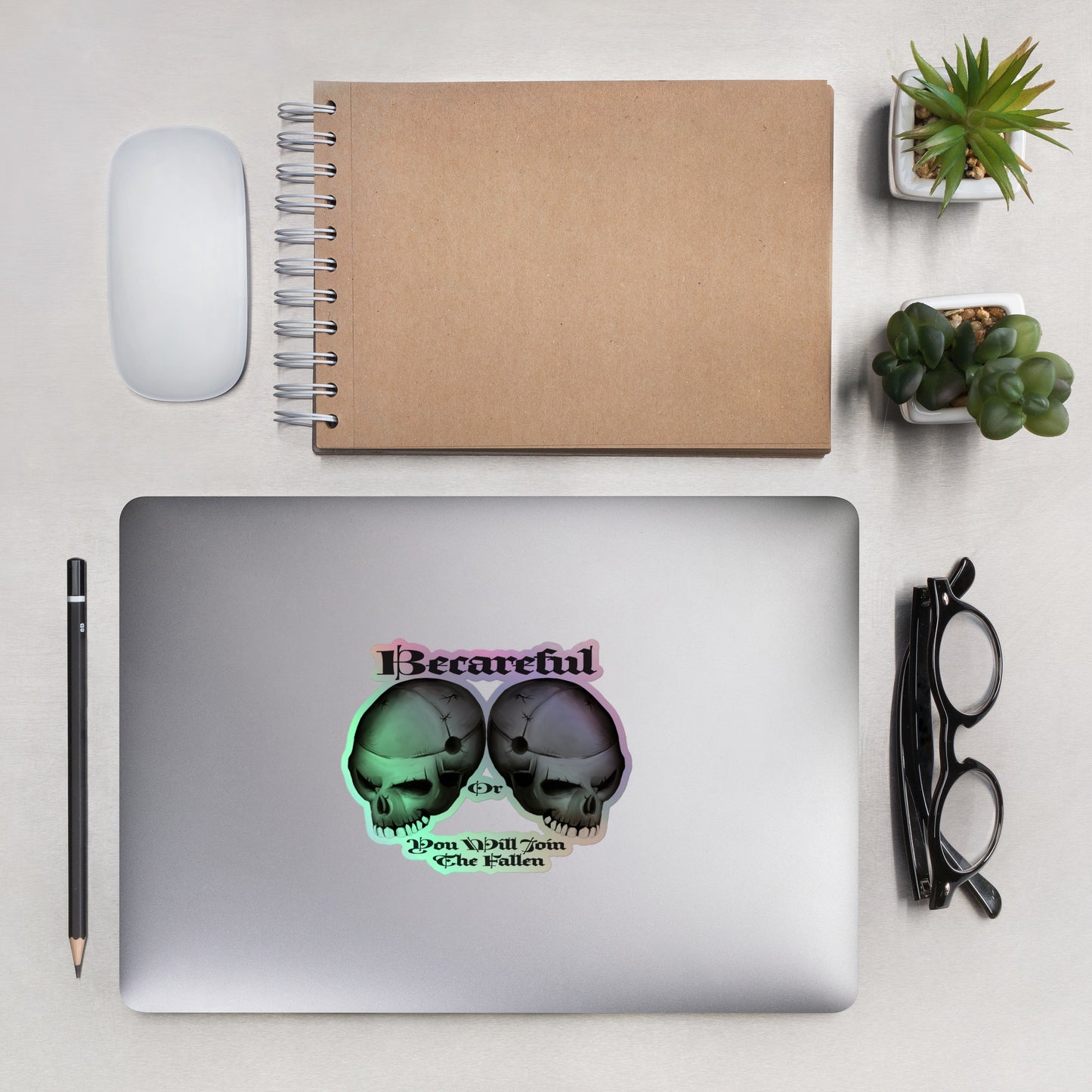 The Fallen Holographic stickers