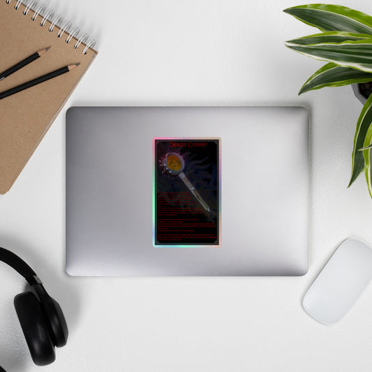 Deadly Cooker Holographic stickers