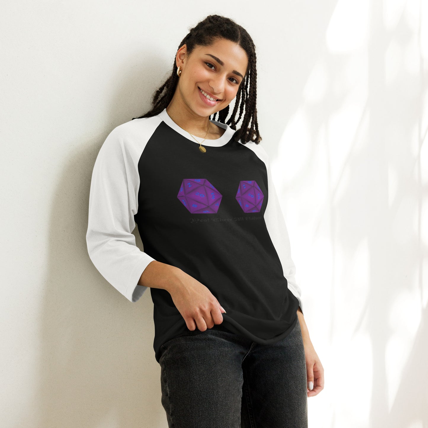 Yes there All Natural 3/4 sleeve raglan shirt