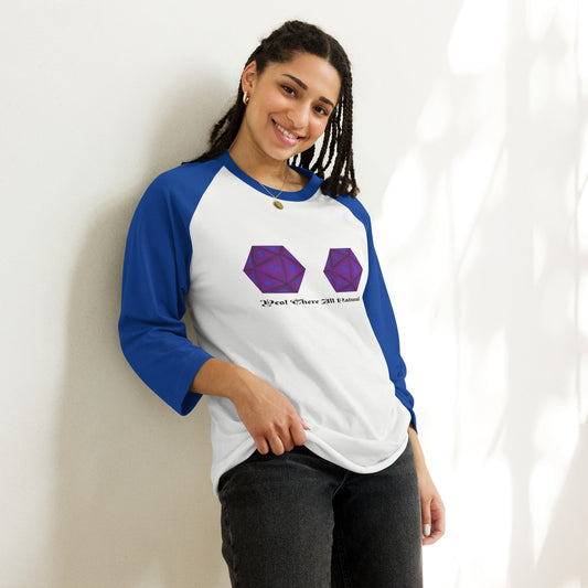 Yes there All Natural 3/4 sleeve raglan shirt