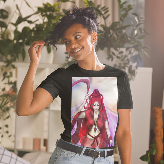 Scarlet Silk Princess Short-Sleeve Unisex T-Shirt