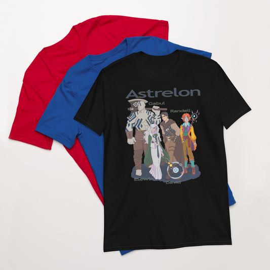 Astrelon Party Figures Short-Sleeve Unisex T-Shirt