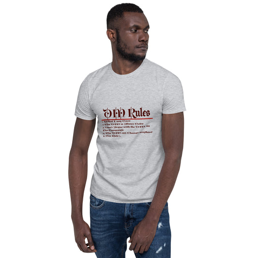 DM Rules Short-Sleeve Unisex T-Shirt