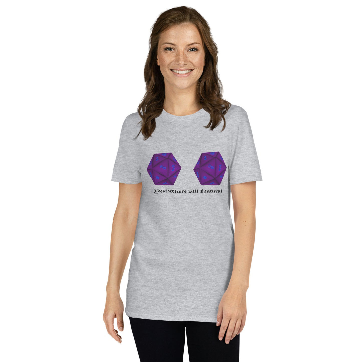 Yes there All Natural Short-Sleeve Unisex T-Shirt