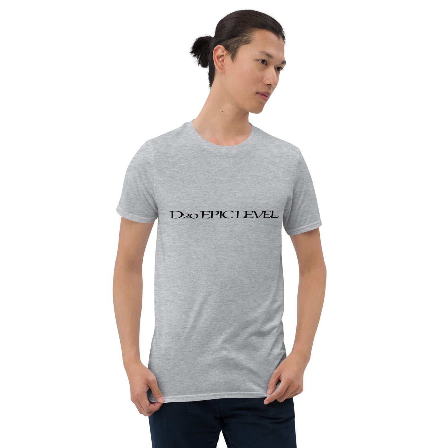 D20 Epic Level Logo Short-Sleeve Unisex T-Shirt