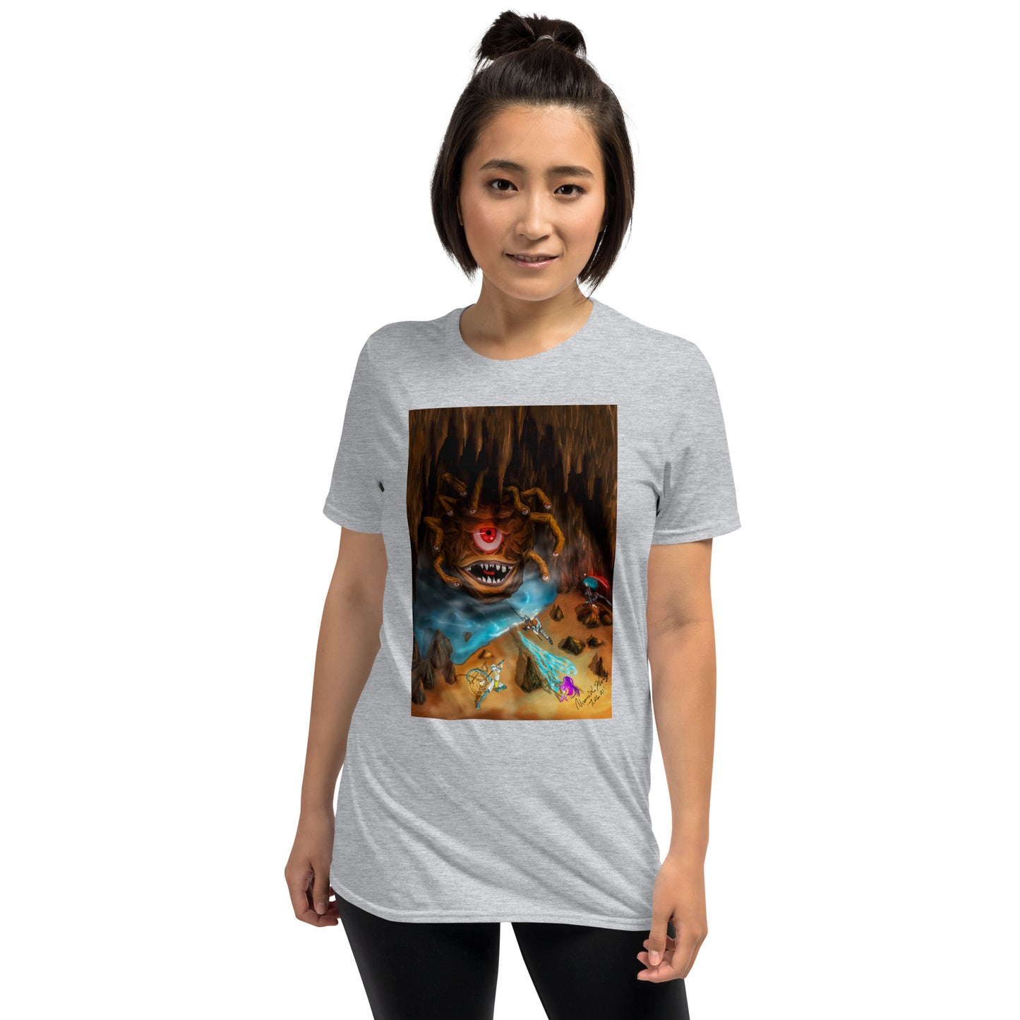 Beholder Party Fight Short-Sleeve Unisex T-Shirt