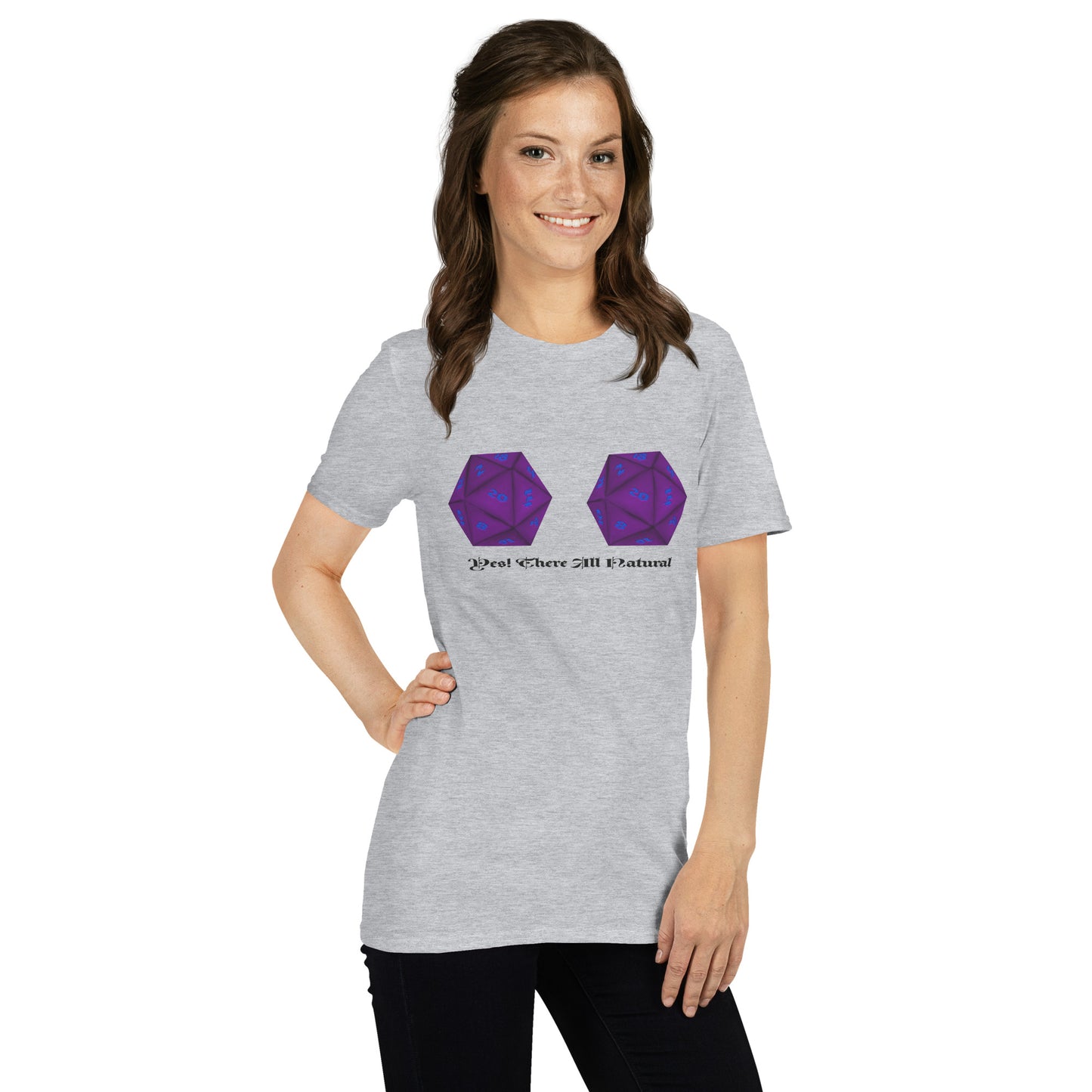 Yes there All Natural Short-Sleeve Unisex T-Shirt