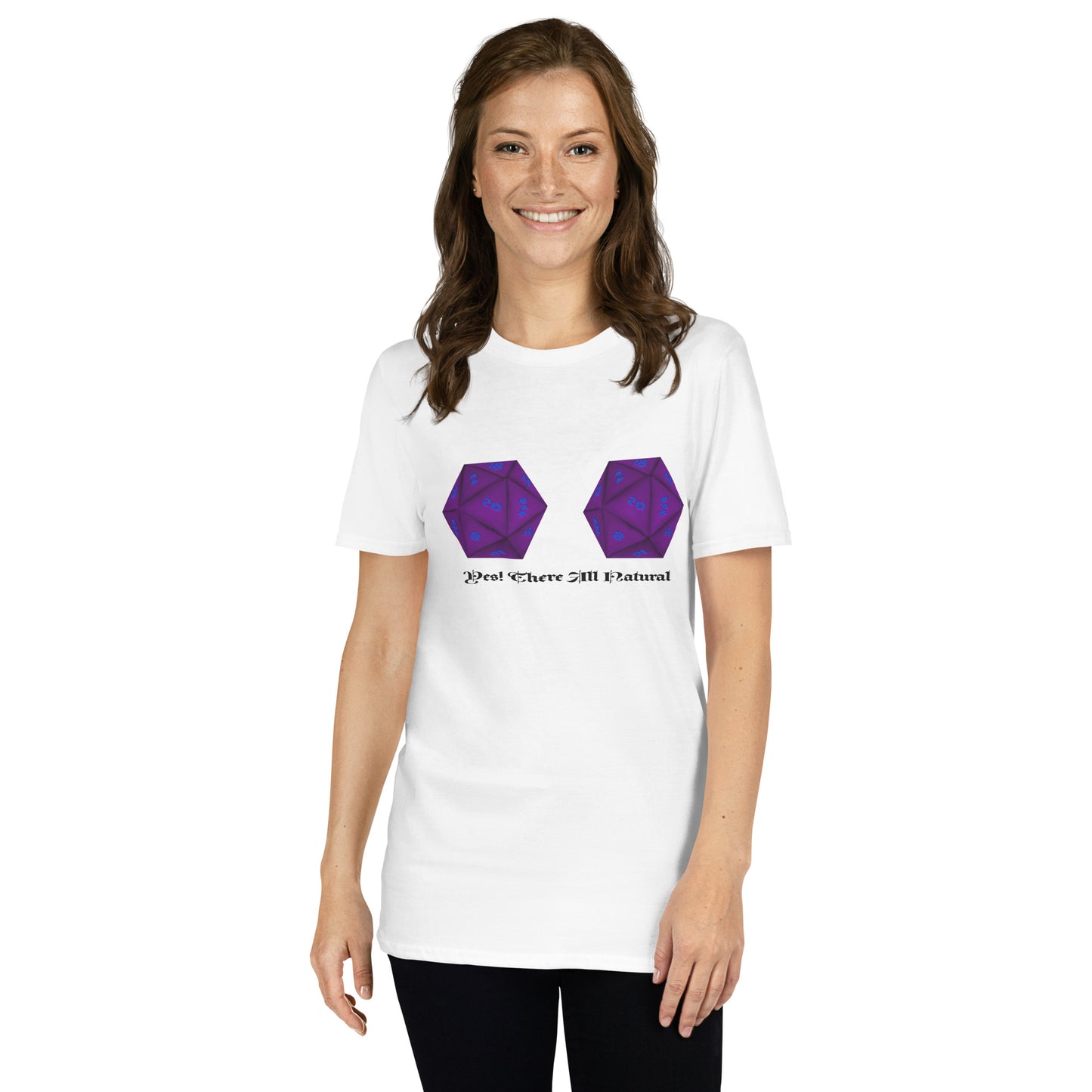Yes there All Natural Short-Sleeve Unisex T-Shirt