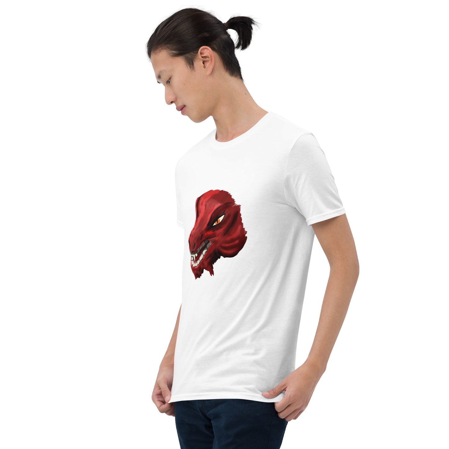 Demon Kobold Head Short-Sleeve Unisex T-Shirt